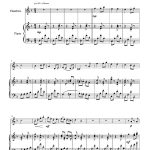 Le réveil de Chloé (hautbois et piano)