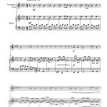 L'escarpolette (pour trompette et piano)