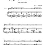Lettre pour Florence (clarinette et piano)