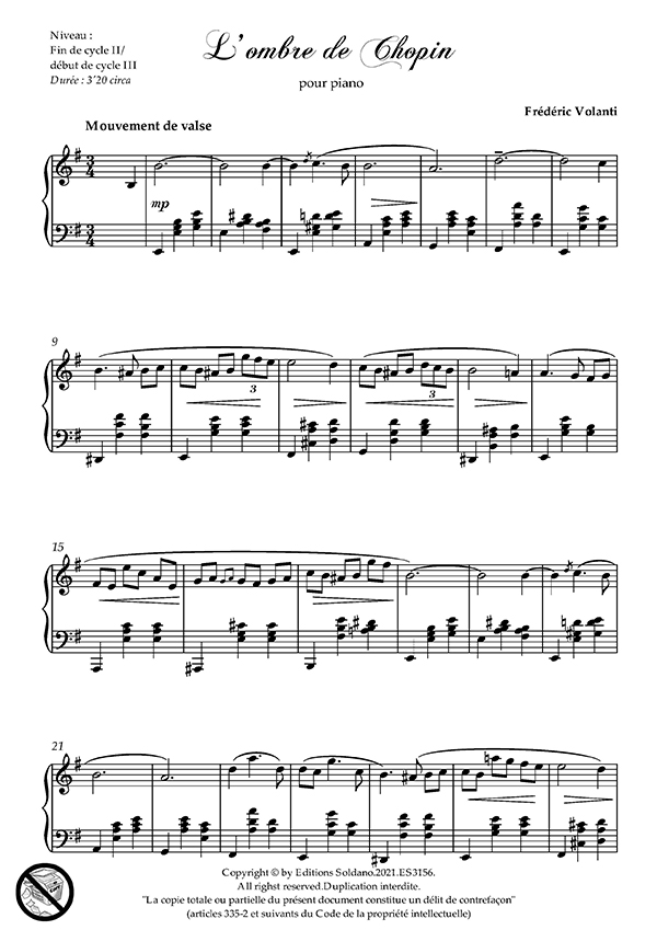 L'ombre de Chopin (piano)