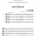 Madrigaux et Chansons -VOLUME 2- (quatuor de flûtes à bec)