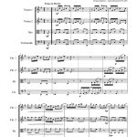 Maple leaf rag (quatuor à cordes)