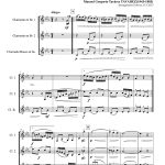 Margarita - Unico amor (trio de clarinettes)