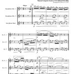 Margarita - Unico amor (trio de saxophones)