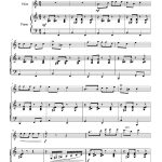 Mosaïque 221 B (flûte et piano)