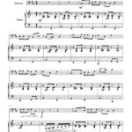 Mosaïque 221 B (saxhorn basse et piano)