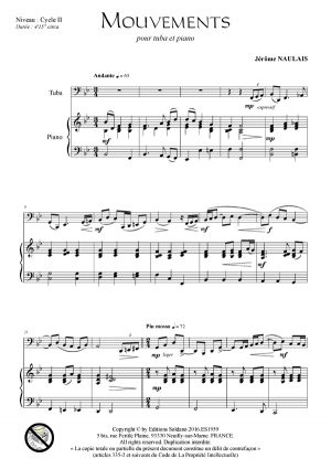 Mouvements (tuba et piano)