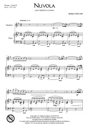 Nuvola (hautbois et piano)
