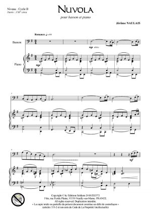 Nuvola (basson et piano)