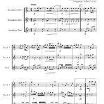 Pepita - Polka (trio de saxophones)