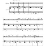 Place du Tertre (saxhorn basse et piano)