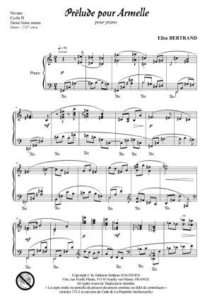 Prélude pour Armelle (piano)