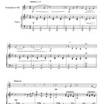 Premier voyage (trompette -ou cornet- et piano)