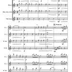 Premier voyage (quatuor de flûtes)