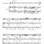 Rapsodie opus 26 (saxophone alto et piano)