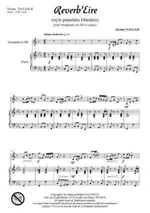 Reverb'Eire (trompette et piano)