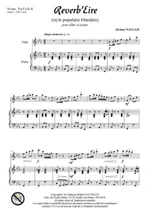 Reverb'Eire (flûte et piano)