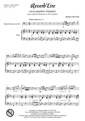 Reverb'Eire (saxhorn baryton et piano)