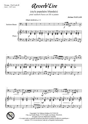 Reverb'Eire (saxhorn basse et piano)