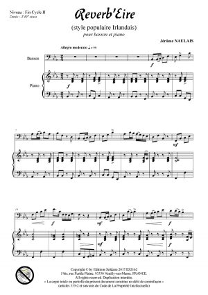 Reverb'Eire (basson et piano)