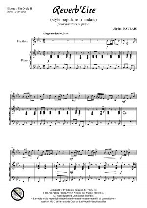 Reverb'Eire (hautbois et piano)