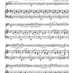Rêverie en gondole (saxophone alto et piano)