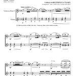 Romance (violon -ou flûte, flûte à bec- et guitare)