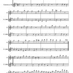 Sarabande (flûte et clarinette sib)