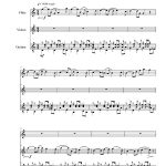 Saudade de Bahia (flûte, violon et guitare)