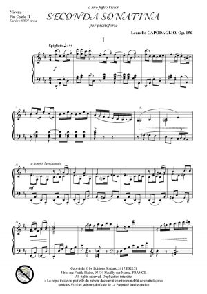 Seconda Sonatina (piano)