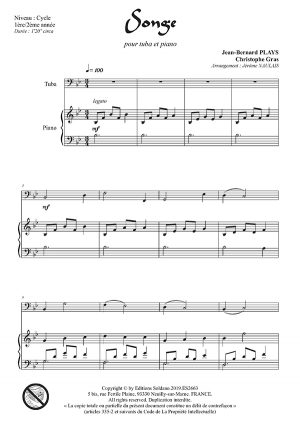 Songe (tuba et piano)