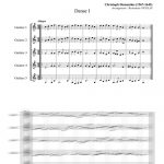 Suite de danses (quintette de guitares)