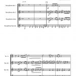Sur la muraille de Chine (ensemble de saxophones)