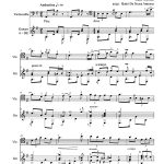 Tango (violoncelle et piano)