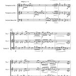 The entertainer (trio de cuivres)