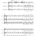 Tik-Tak - Polka (trio de saxophones)