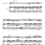 Tournez manège (saxophone alto et piano)