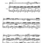 Tournez manège (hautbois et piano)