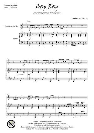 Trompette - Fresques musicales VOL.3 (trompette sib et piano)