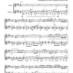 Un violon la nuit (violon et guitare)