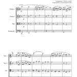 Pequenaz valses opus 25 n°2 (quatuor à cordes)