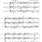 Quem comêu do boi ? (trio de saxophones)