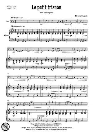 Le Petit Trianon (tuba et piano)