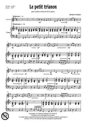 Le Petit Trianon (saxhorn baryton et piano)