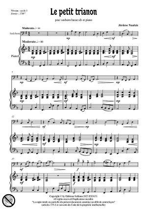 Le Petit Trianon (saxhorn basse et piano)