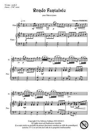 Rondo Fantaisie (flûte et piano)