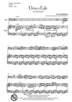 Orientale (tuba et piano)
