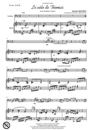 Le vélo de Thomas (trombone et piano)