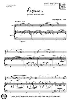 Equinoxe (flûte et piano)