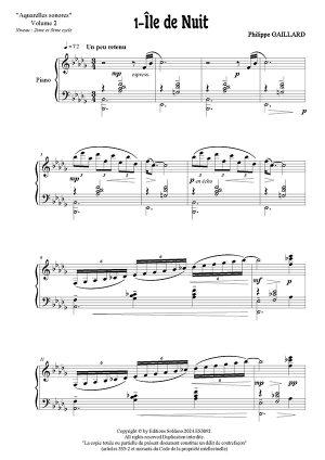 Aquarelles sonores -Volume 2 (piano)